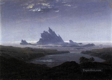 海岸のロッキーリーフ ロマンチックなカスパー・ダーヴィッド・フリードリッヒ Oil Paintings